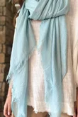 Classic Portobello Scarf Duck Egg 